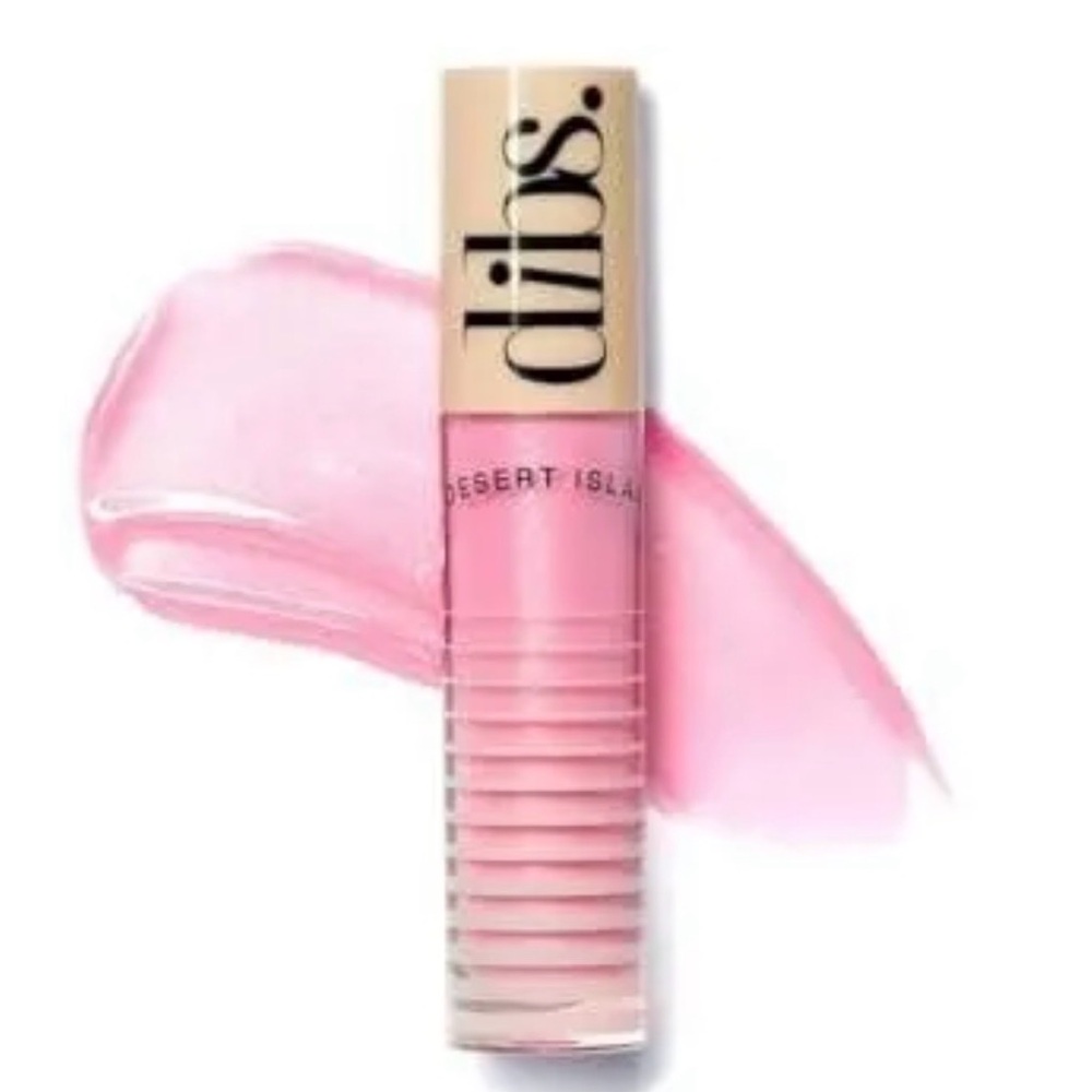 Dibs Desert Island Lip Gloss - Soft Pink